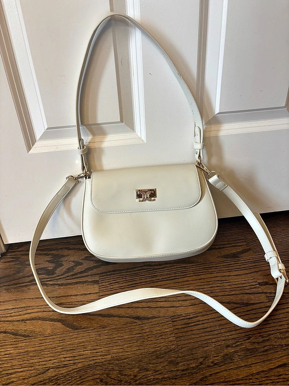 CLUCI White Shoulder Bag